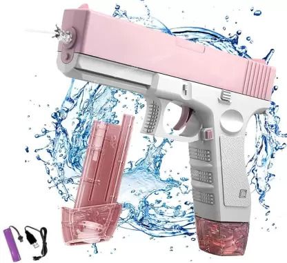 Electric Water Guns with 35 Ft Long Range High Pressure Blaster Toys for Holi Water Gun-image-38