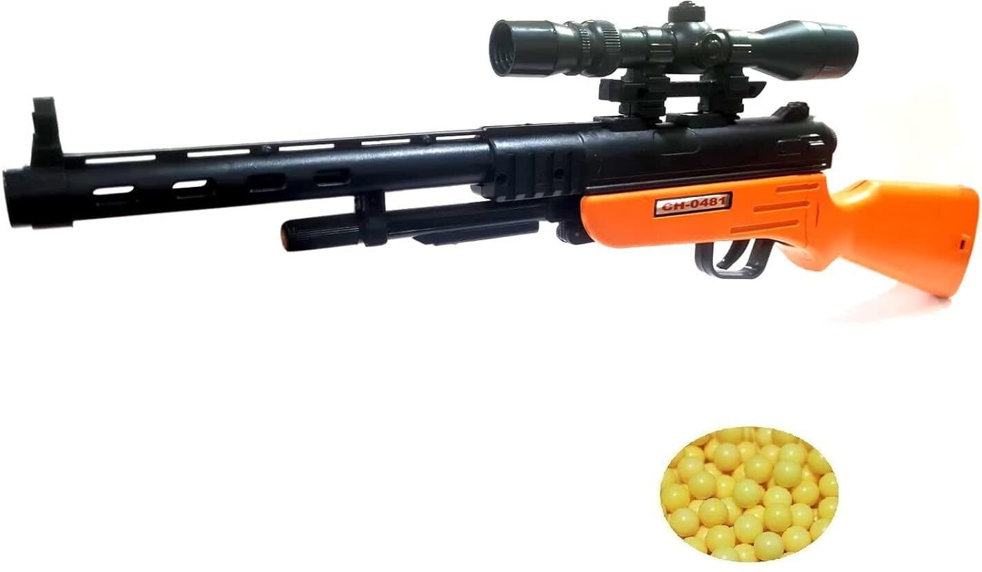 kmc kidoz New M40 Black Toy Riffle Spiner Commando Gun for Kids (Pack of 1) Guns & Darts-picture-27