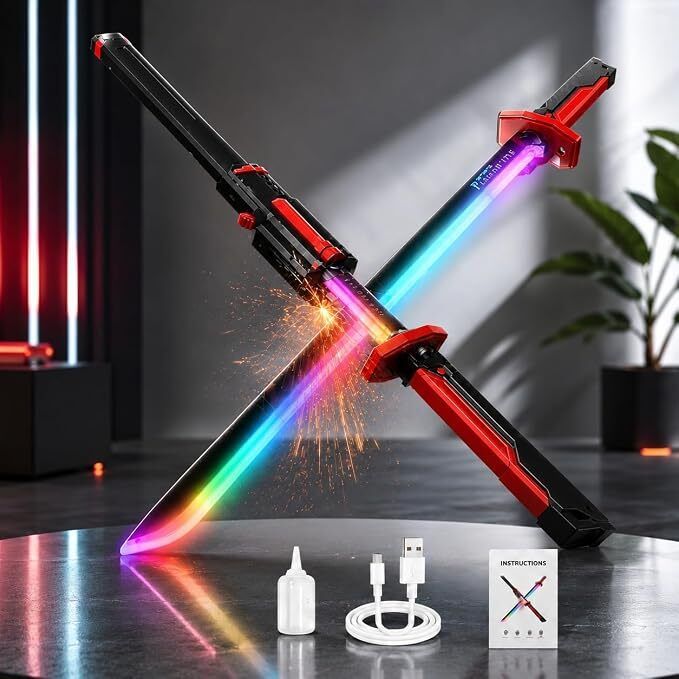 kwickclick RGB LED Katana Sword Maces & Swords-picture-16