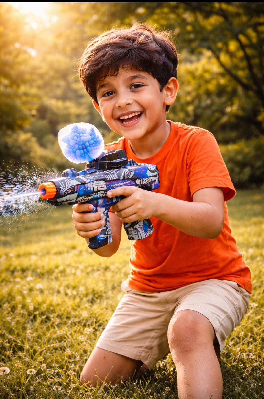 Electric Water Ball Blaster Toy for Outdoor Water Gun