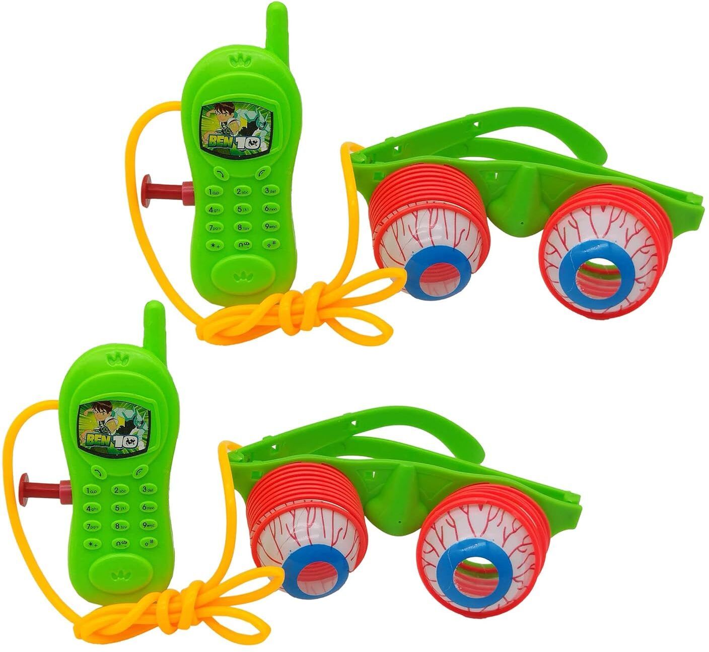 Small Funky Telephone Goggle Water Gun Toy Pichkari for Kids Holi(2 Pichkari) Water Gun-image-9
