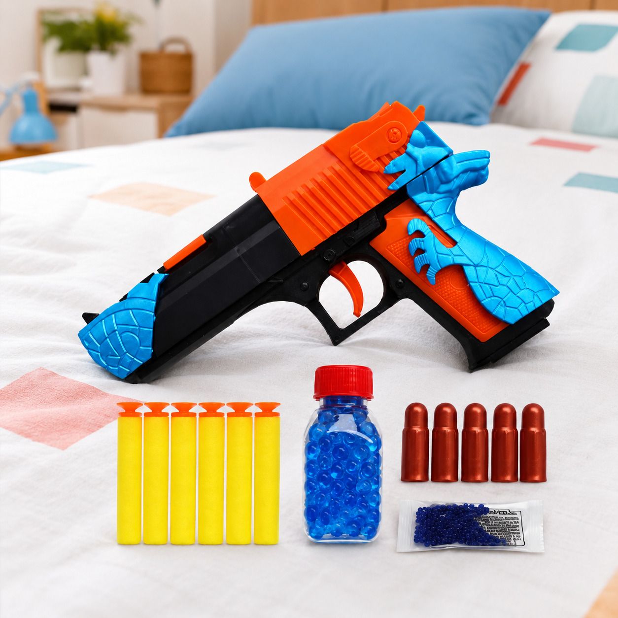 diamond spring Desert Eagle Foam & Water Bullet Action Gun for Kids Guns & Darts-picture-44