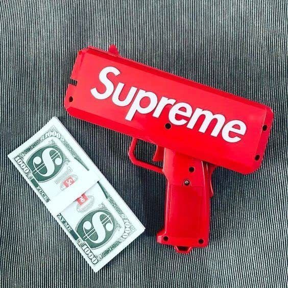 Supreme Super Cash Gun Money Gun for Fun.-image-47