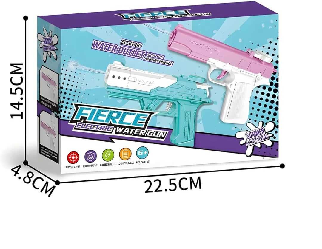 Summer Outdoor Pool Toy, Educational Shooting Pistol Water Gun