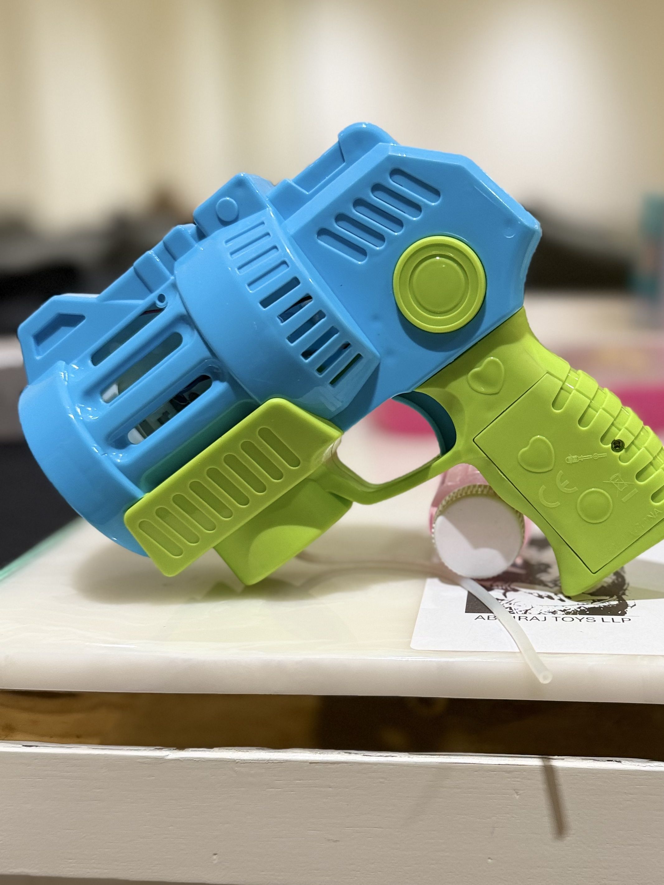 Automatic Bubble Gun Machine with Chargeable Battery Kids 100ml Solution Bottle Water Gun-image-18