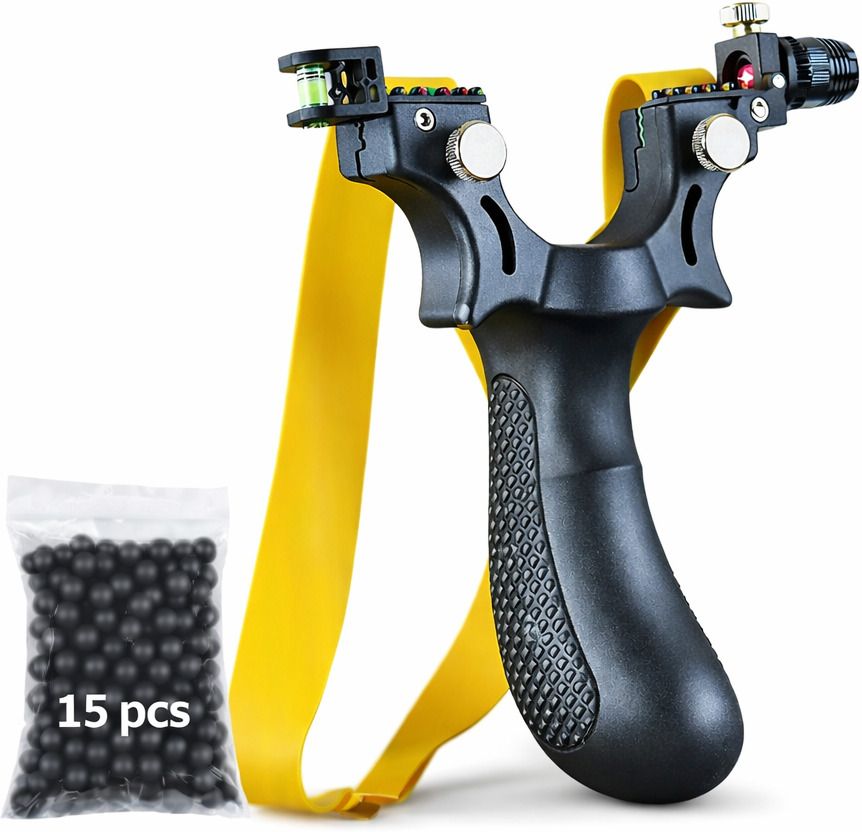 Slingshot with laser | sling shot for kids | with ammo Slingshots-image-26