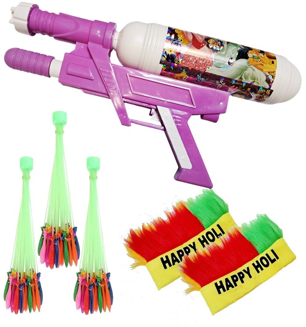 brown leaf High Pressure Water Tank Pichkari For Holi Celebration Water Gun-picture-36