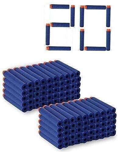 shreenik Plastic Foam Toy Bullet Dart Bullets for Nerf N-Strike Elite Guns, Blue (20 PCS) Guns & Darts-picture-18
