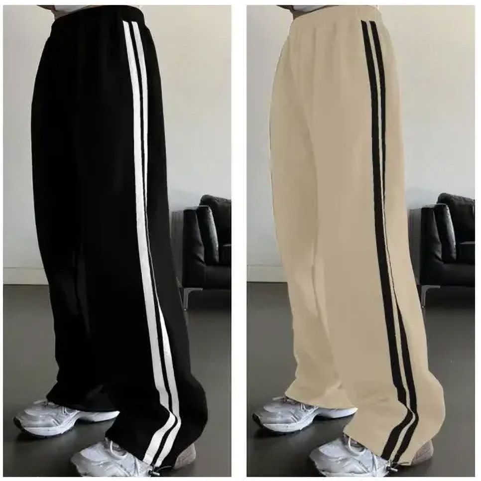 priyansh enterprises Pack of 2 Women Striped Multicolor Track Pants-picture-20