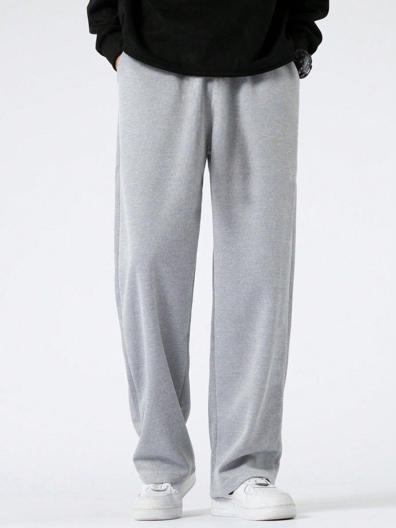 dockstreet Men Striped Grey Track Pants-picture-13