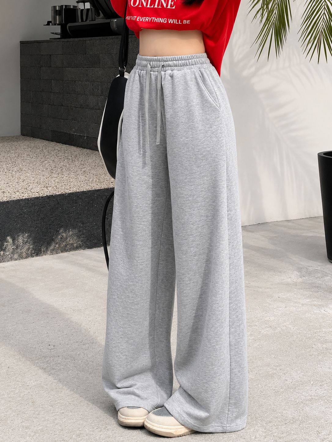 pravaha Women Solid Grey Track Pants-picture-12