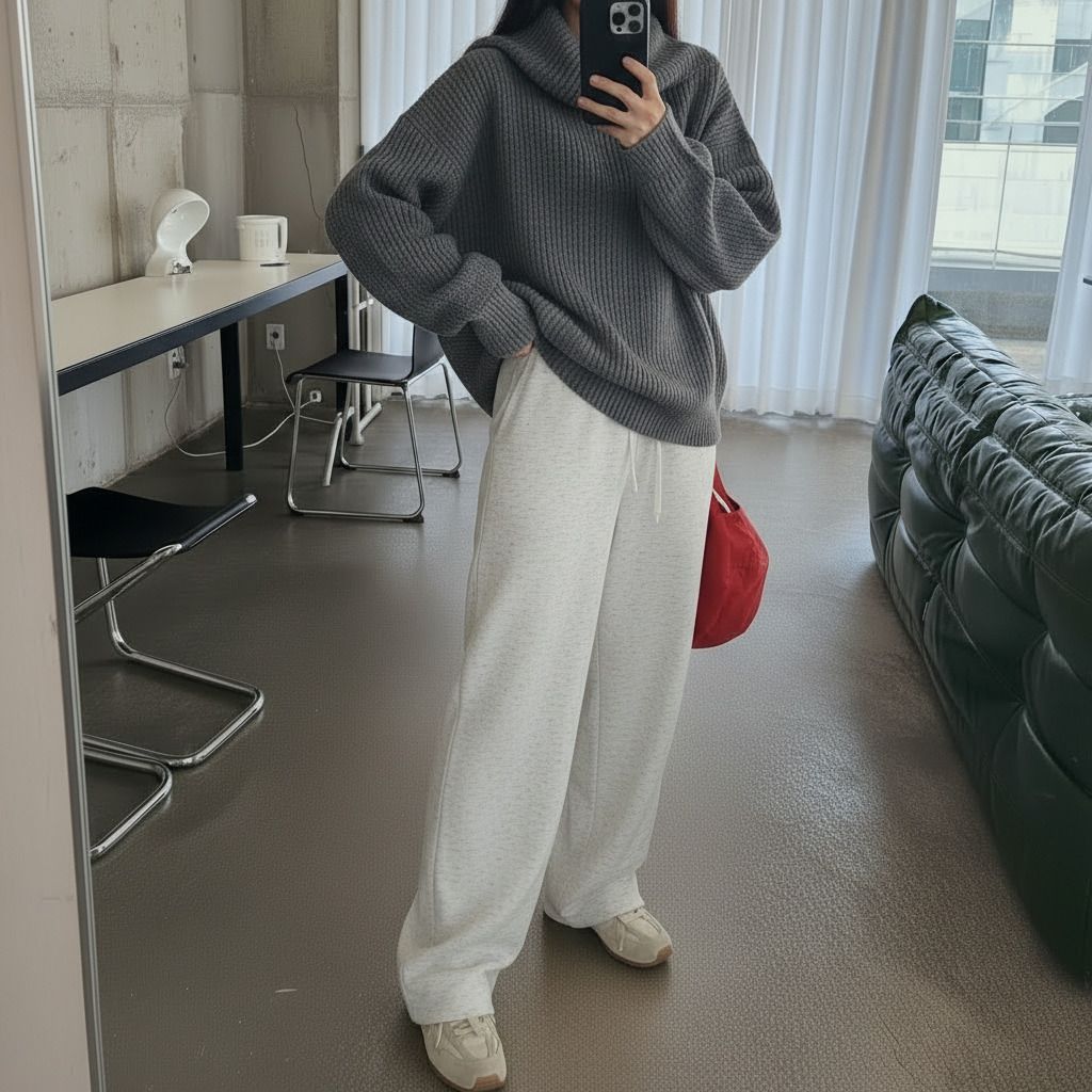 dinamarina Women Solid White Track Pants-picture-12