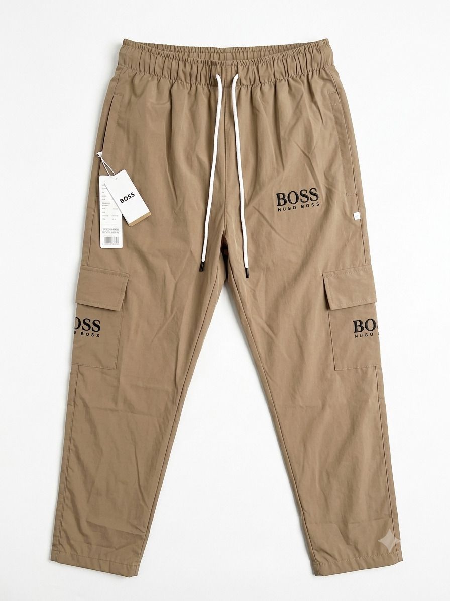 pf zone Men Printed Gold Track Pants-picture-23