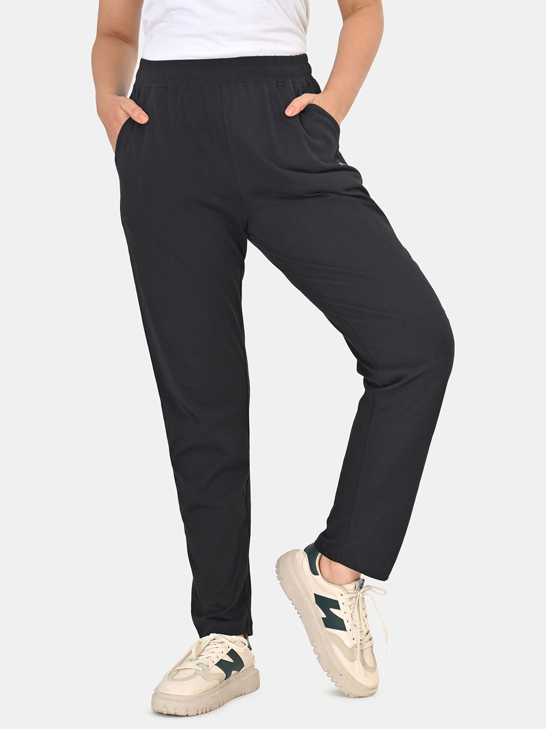 pepe jeans Women Solid Black Track Pants-picture-35