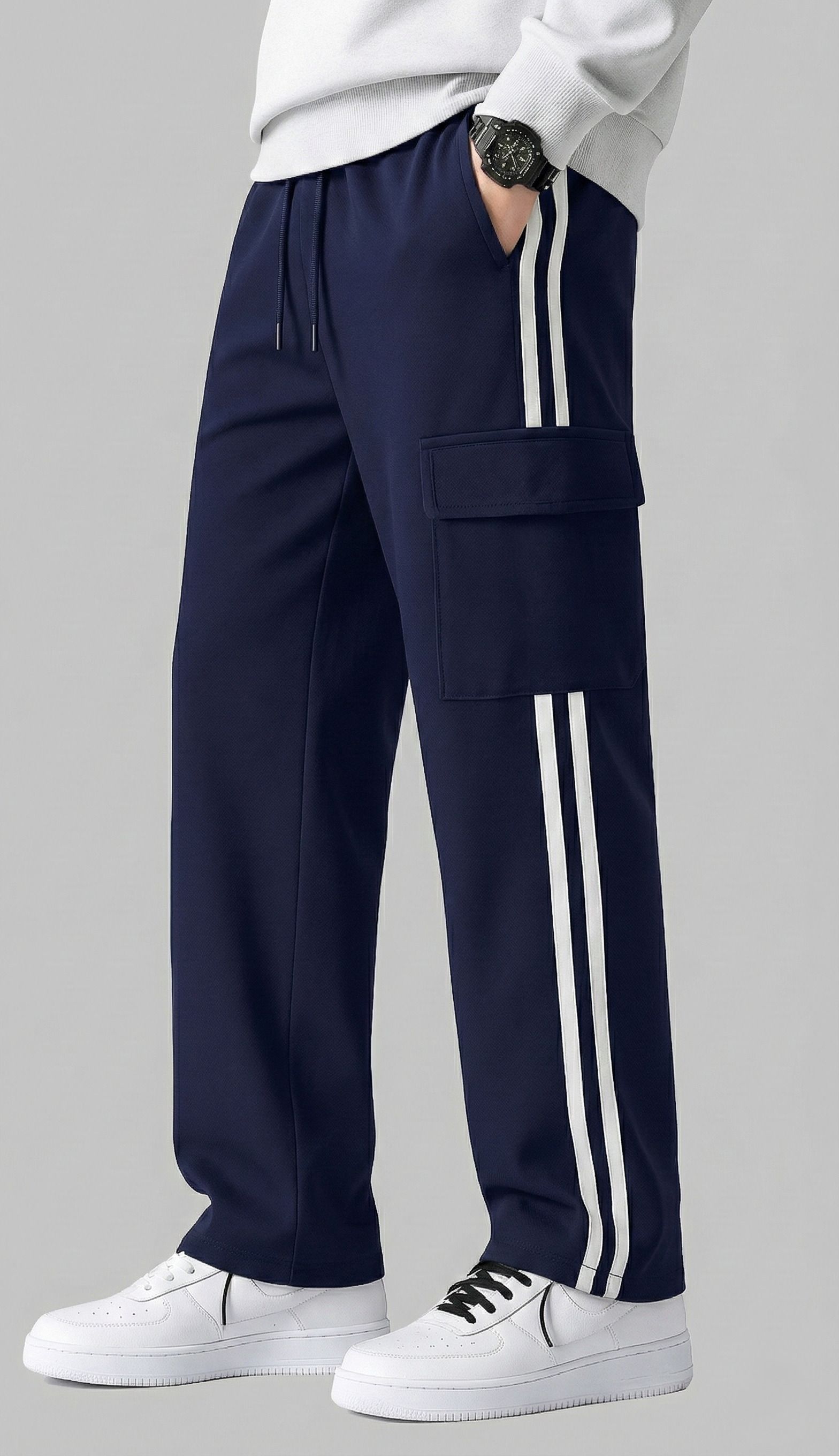combraided Men Cargos-picture-11