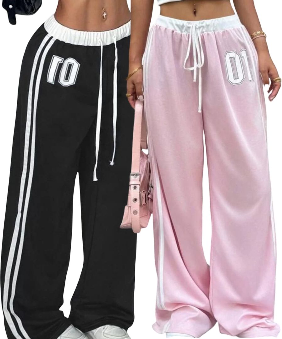 clothina Pack of 2 Women Solid Multicolor Track Pants-picture-21