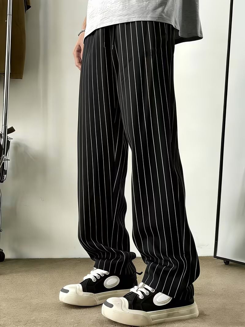 kajaru Men Self Design Black Track Pants-picture-32