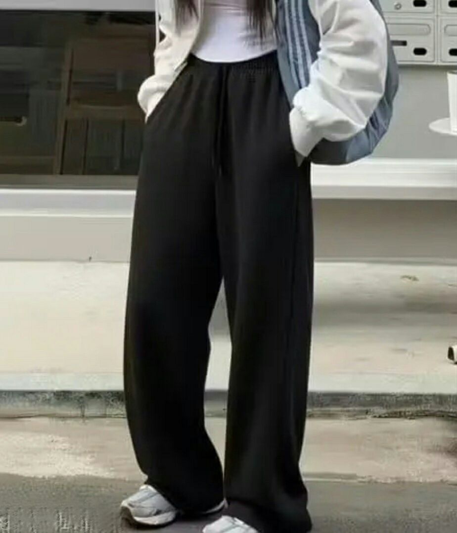Women Solid Grey Track Pants-image-47