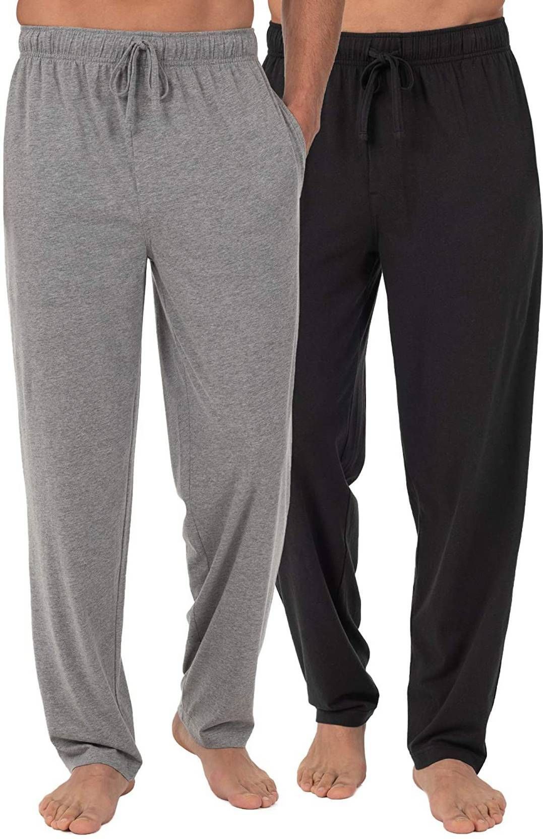 cleesh Pack of 2 Men Solid Black, Grey Track Pants-picture-22