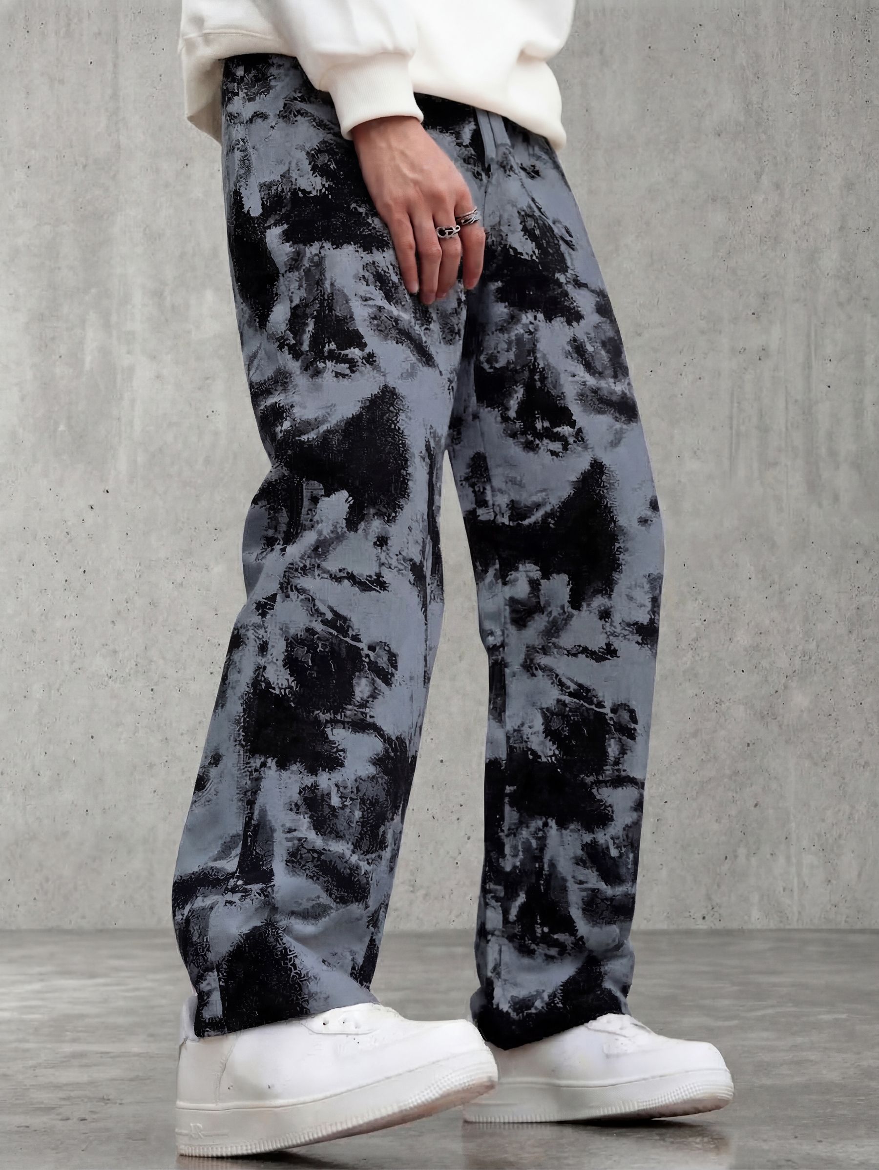 Men Printed Multicolor Track Pants-image-40