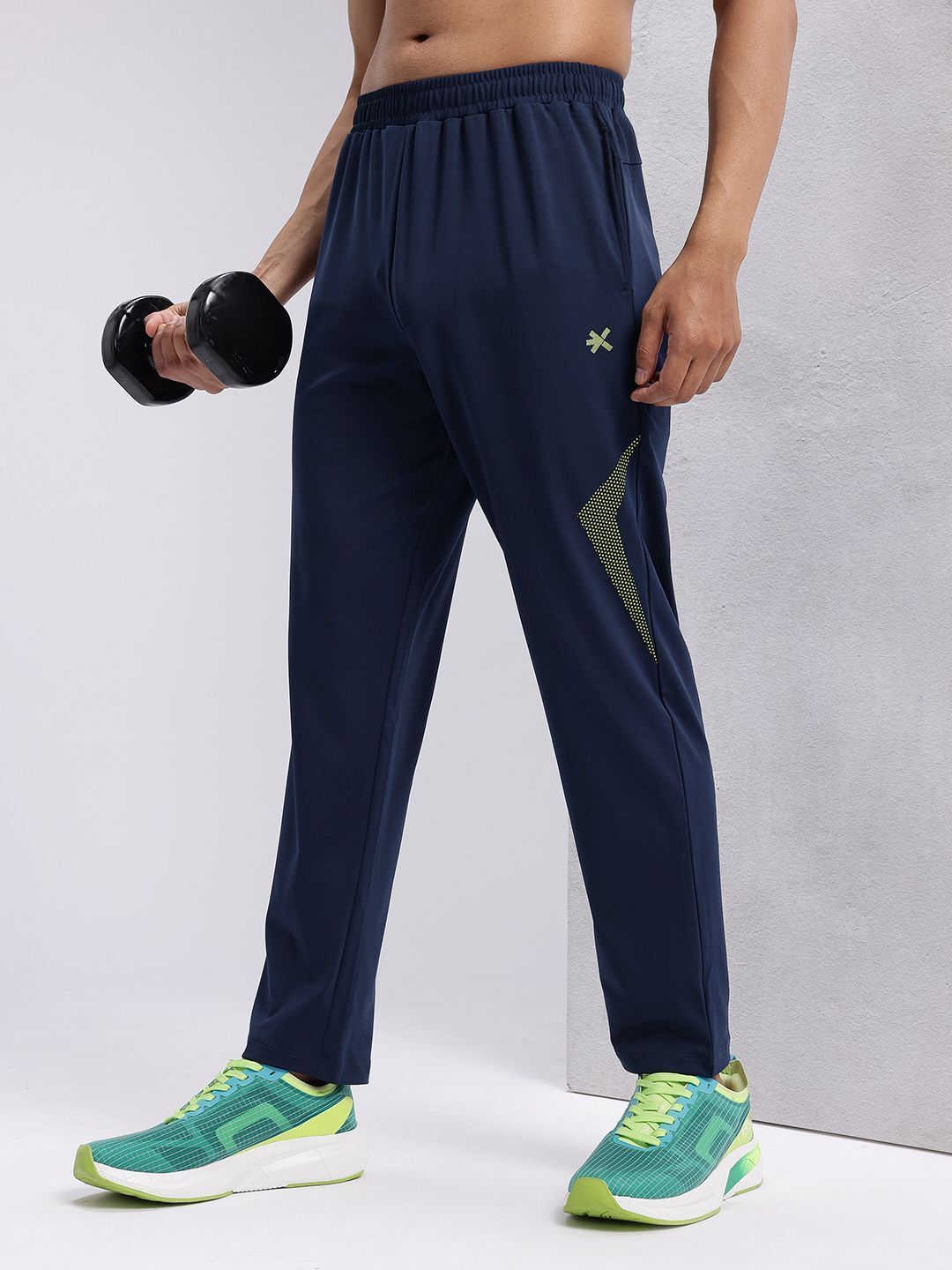 hrx by hrithik roshan Men Printed Blue Track Pants-picture-19