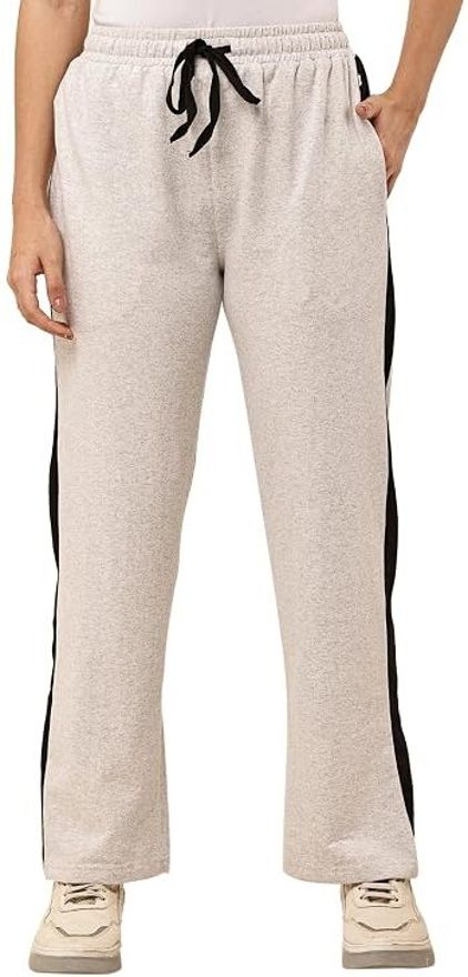 wyxina Women Solid Grey, Black Track Pants-picture-31