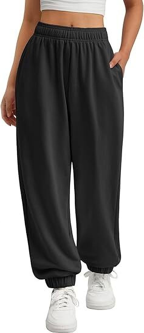 Women Solid Black Track Pants