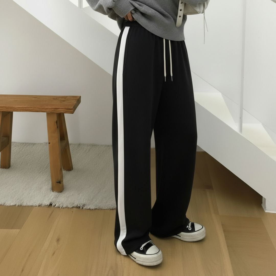 progeny Women Solid Black Track Pants-picture-37
