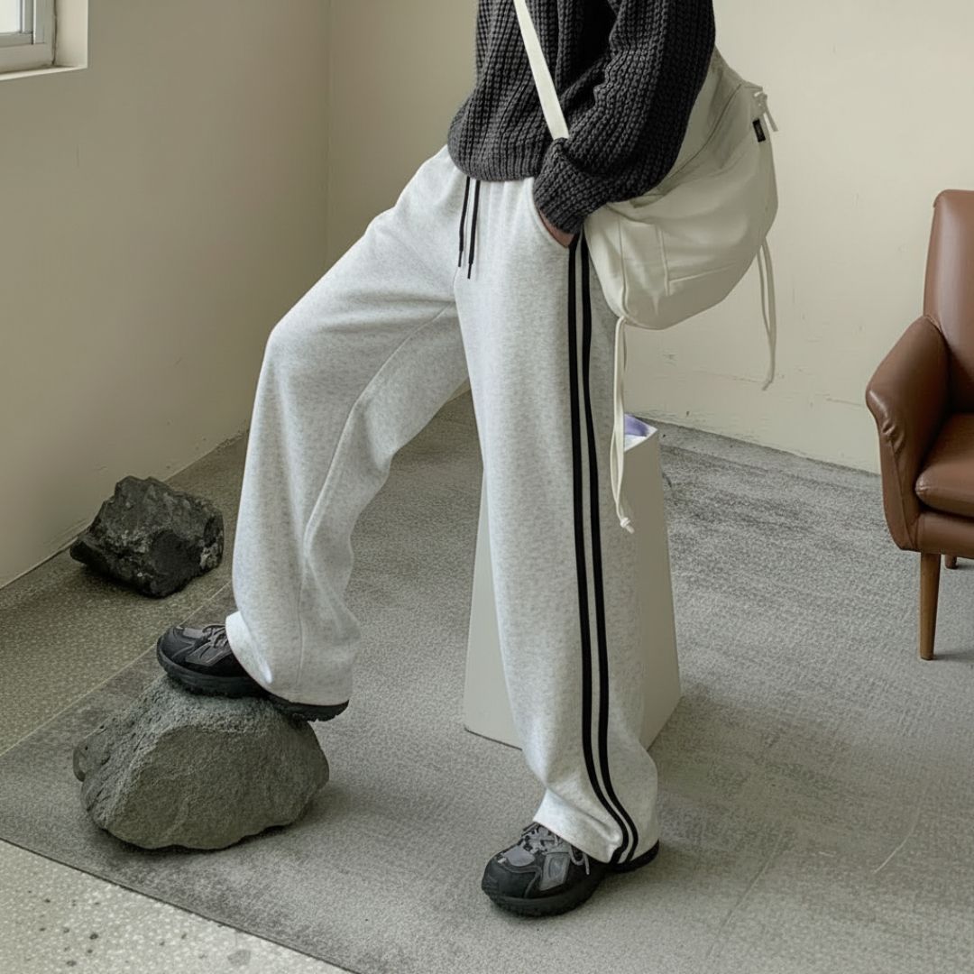 progeny Women Solid White Track Pants-picture-16