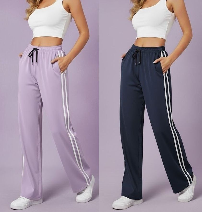 mihhailov Pack of 2 Women Solid Multicolor Track Pants-picture-14