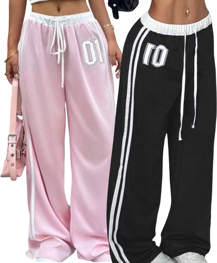 clothina Pack of 2 Women Solid Multicolor Track Pants-picture-27