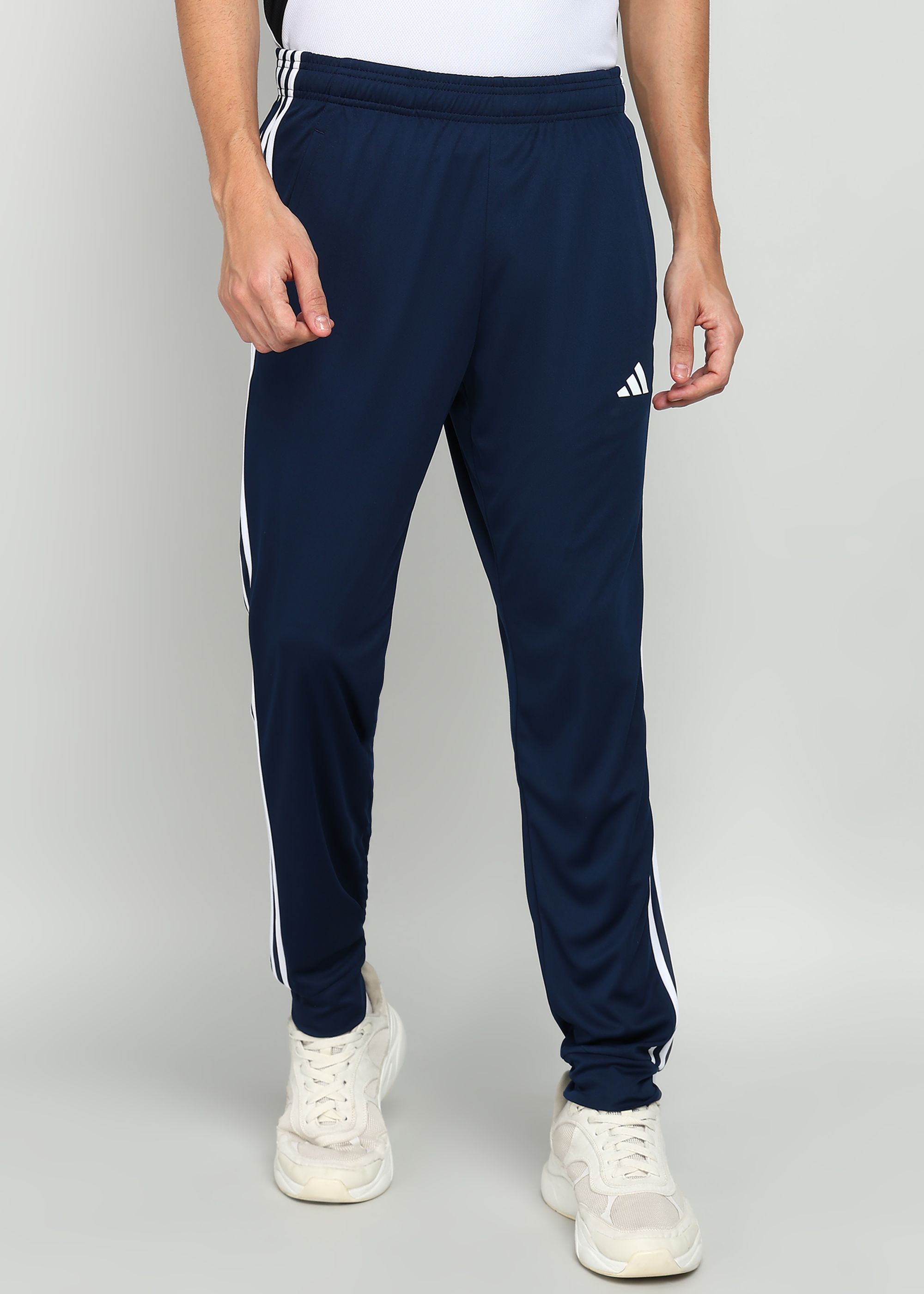 adidas Men Solid Blue Track Pants-picture-23