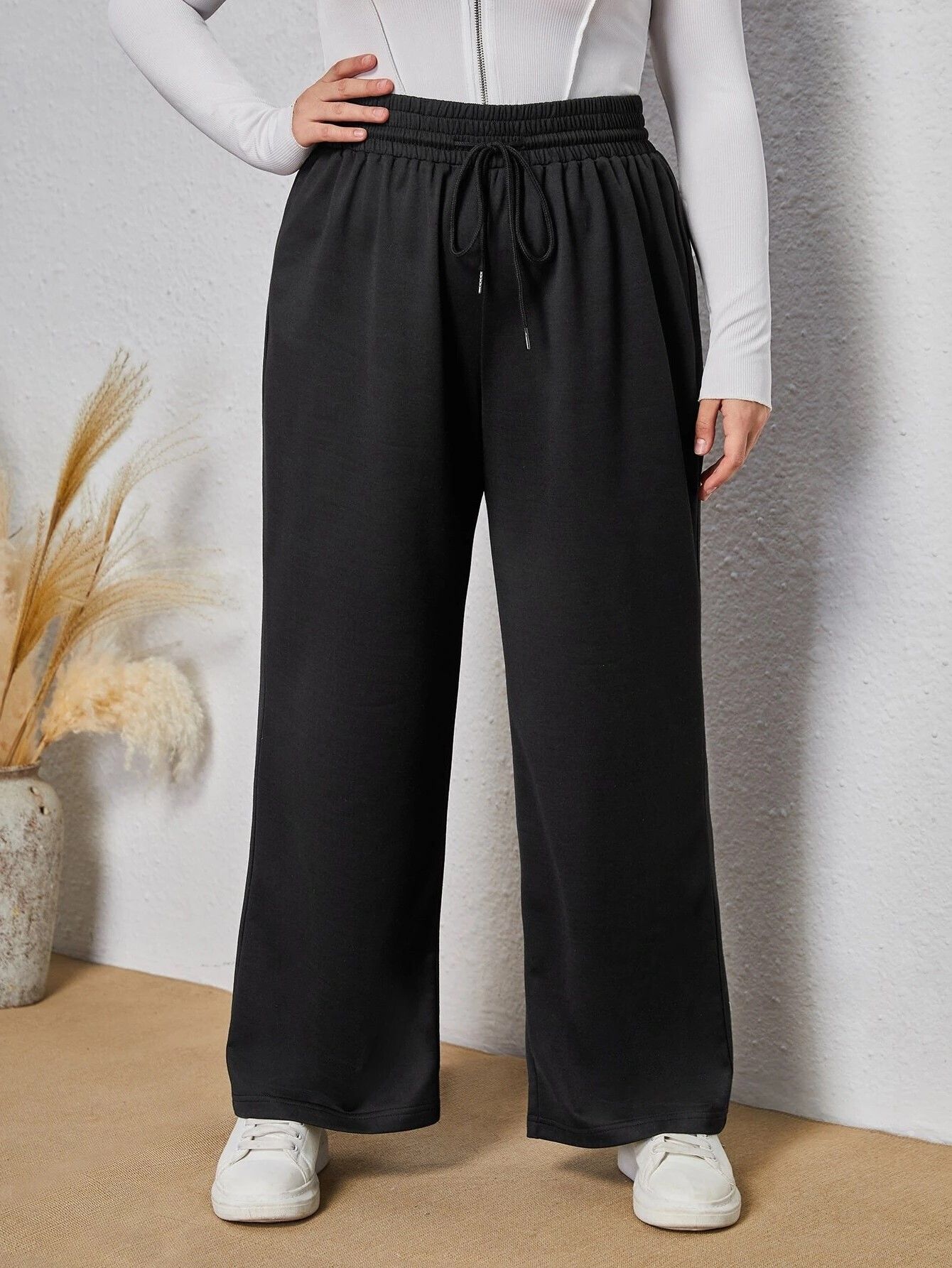 dockstreet Men Solid Black Track Pants-picture-19