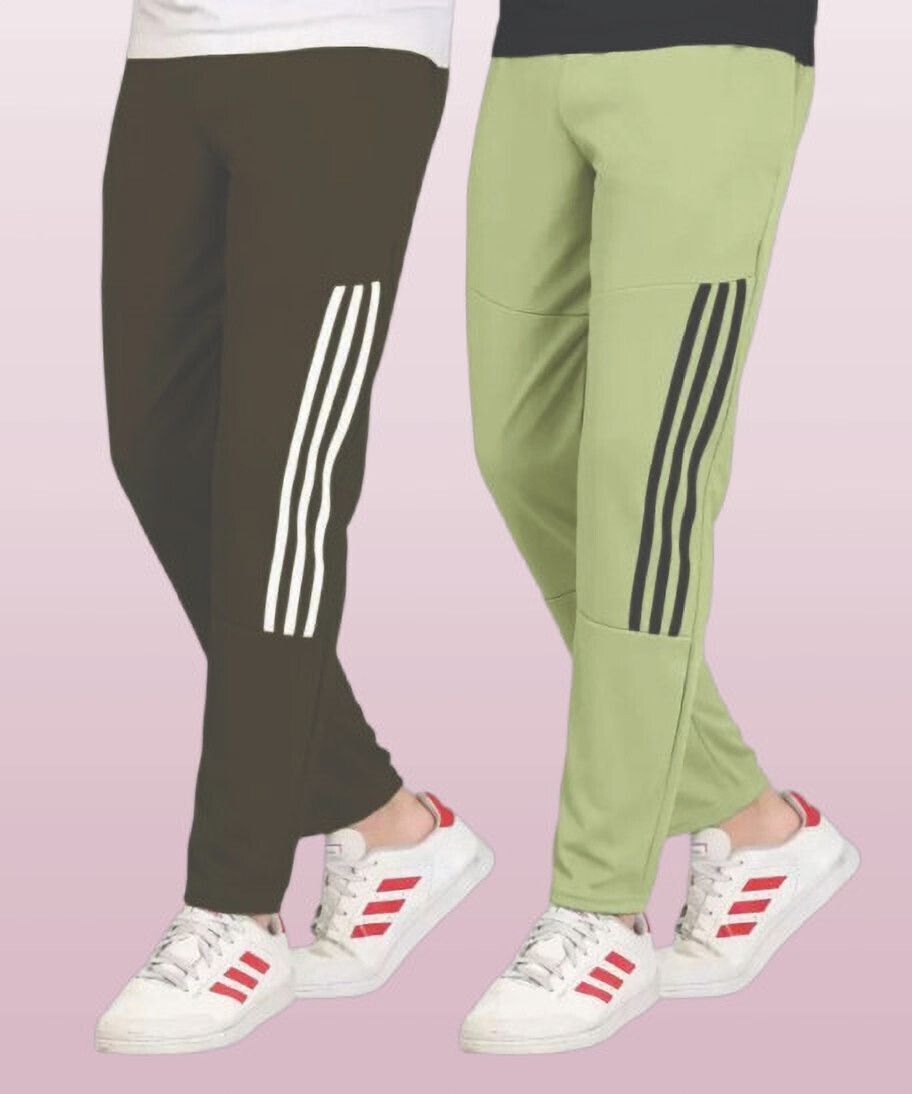 coveatvolo trends Pack of 2 Men Solid Grey Track Pants-picture-38