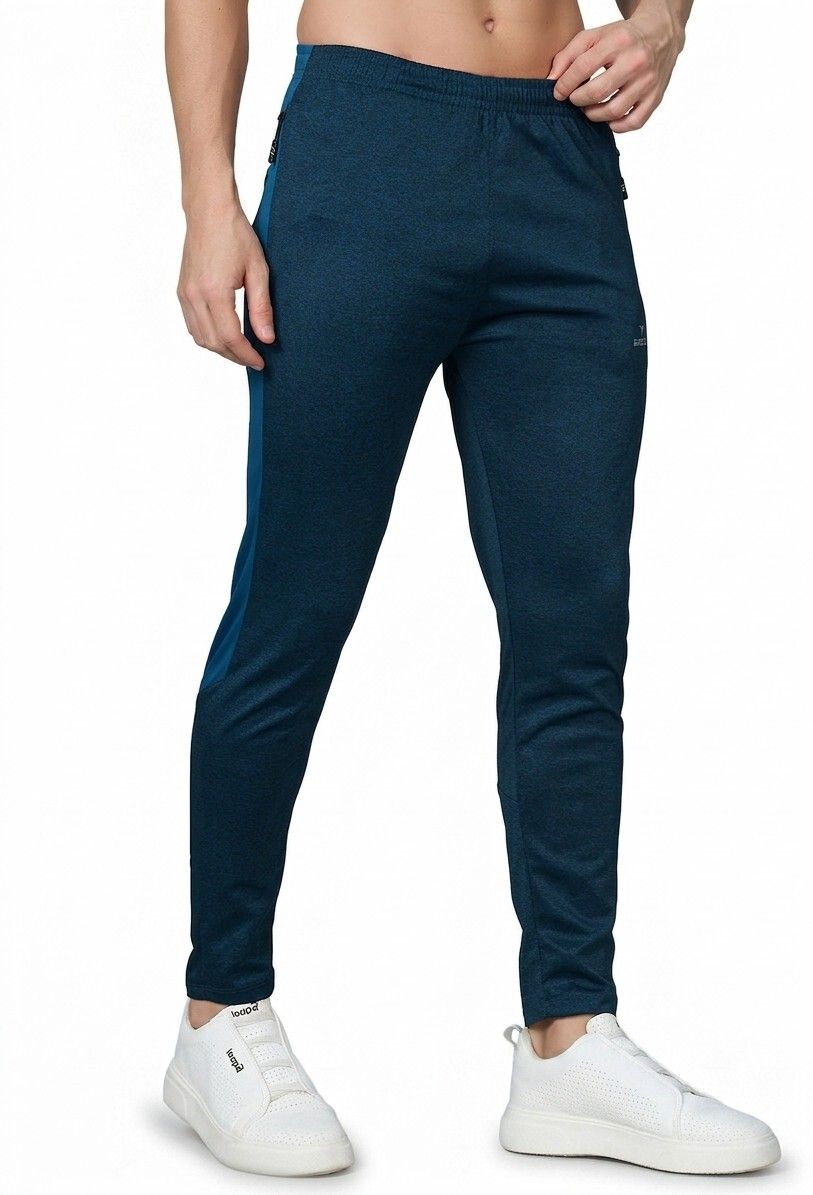 dazzle sportswear Men Solid Dark Blue Track Pants-picture-48