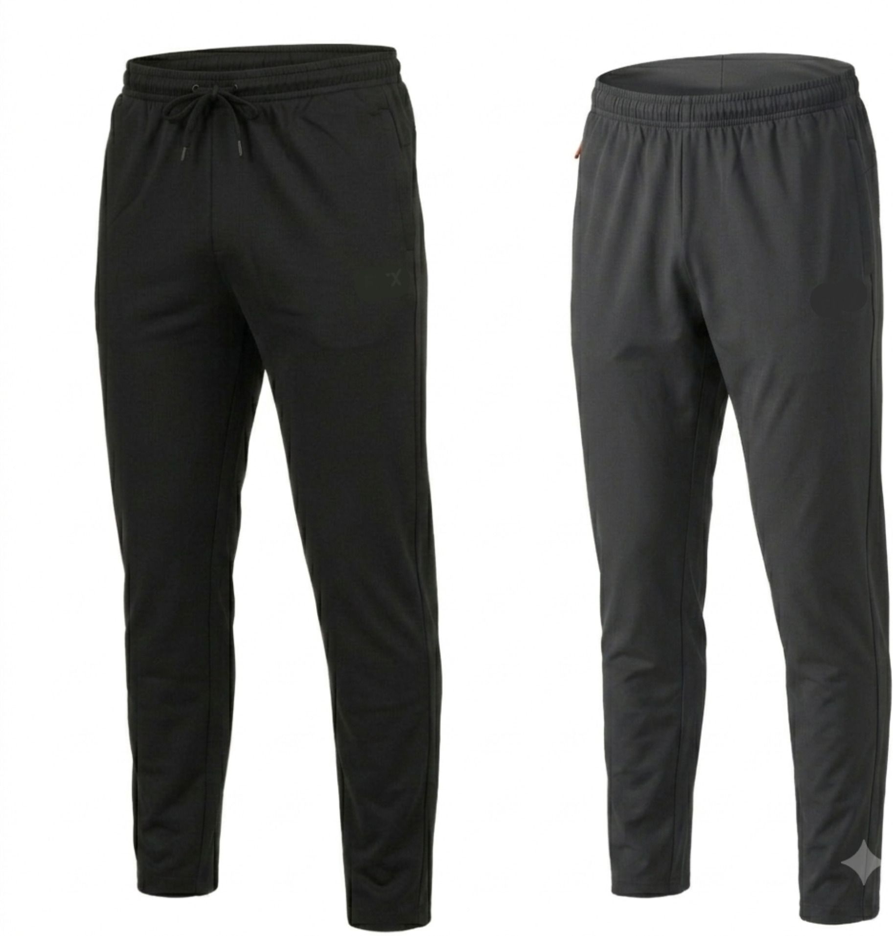 hillman Pack of 2 Men Solid Black, Grey Track Pants-picture-26