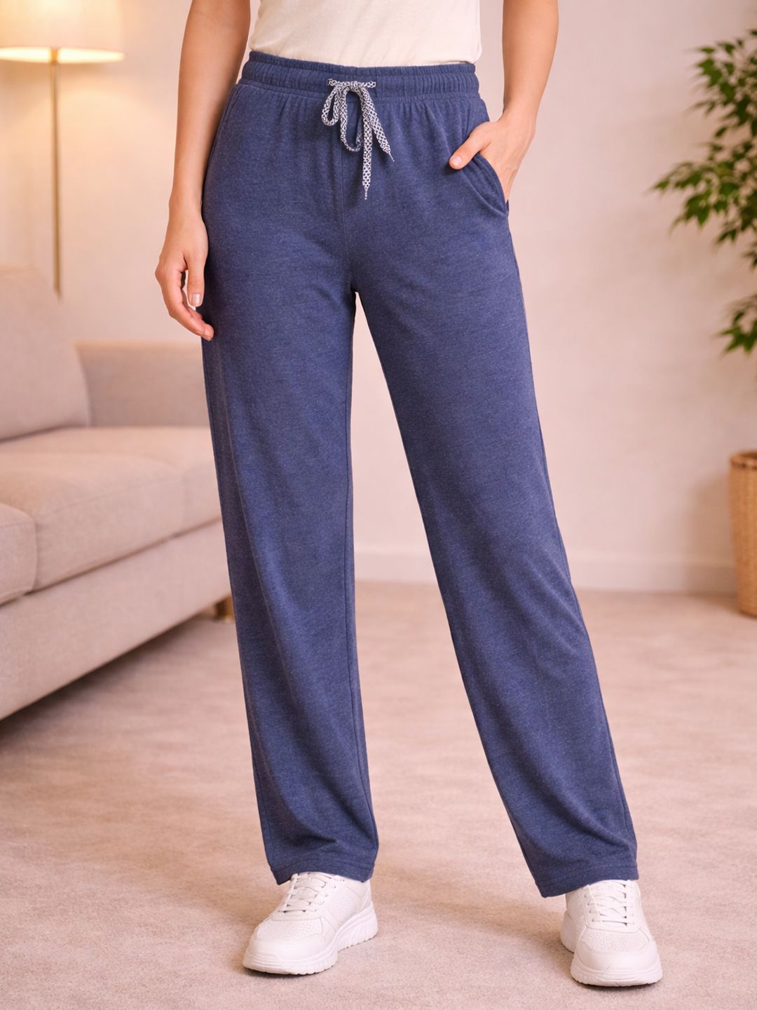 dollar missy Women Solid Grey Track Pants-picture-20