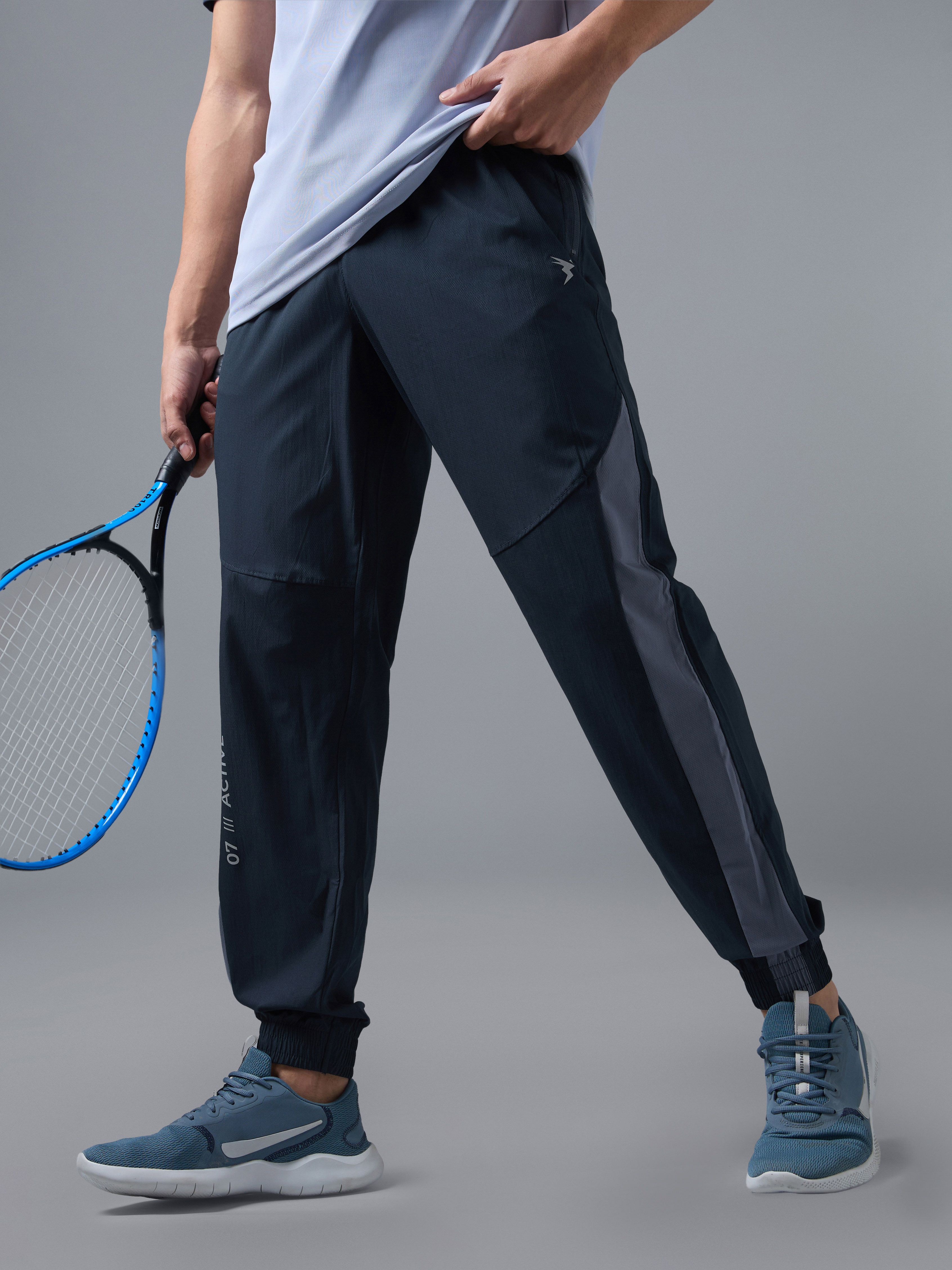 technosport Men Colorblock Multicolor Track Pants-picture-24