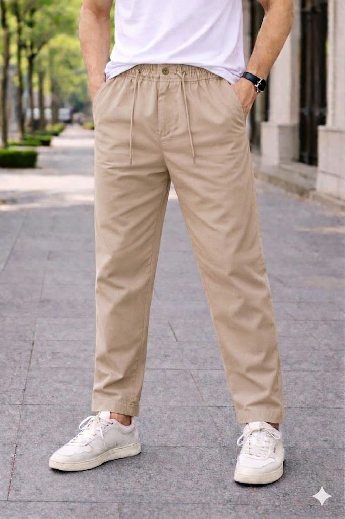 laxmi mens fashion Men Solid Beige Track Pants-picture-13