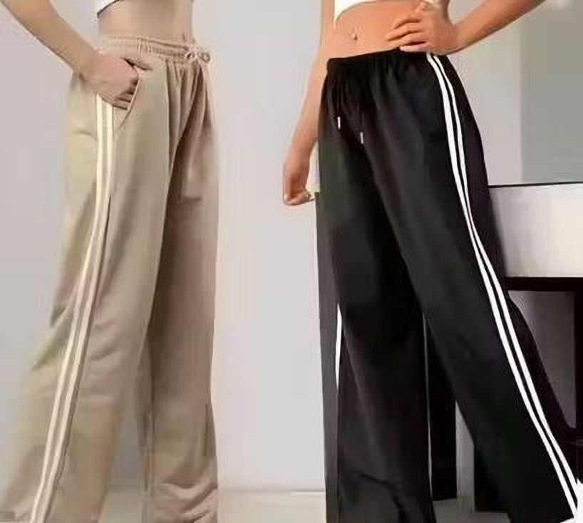 Pack of 2 Women Solid Multicolor Track Pants