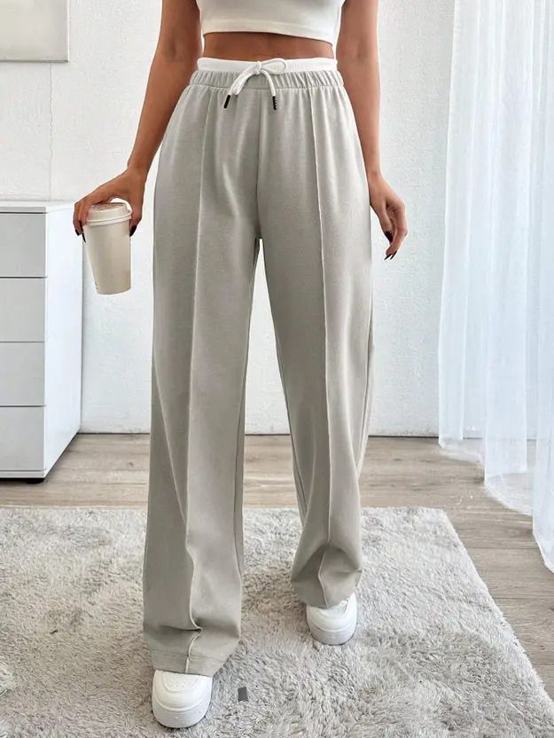 priyansh enterprises Women Solid Grey Track Pants-picture-34