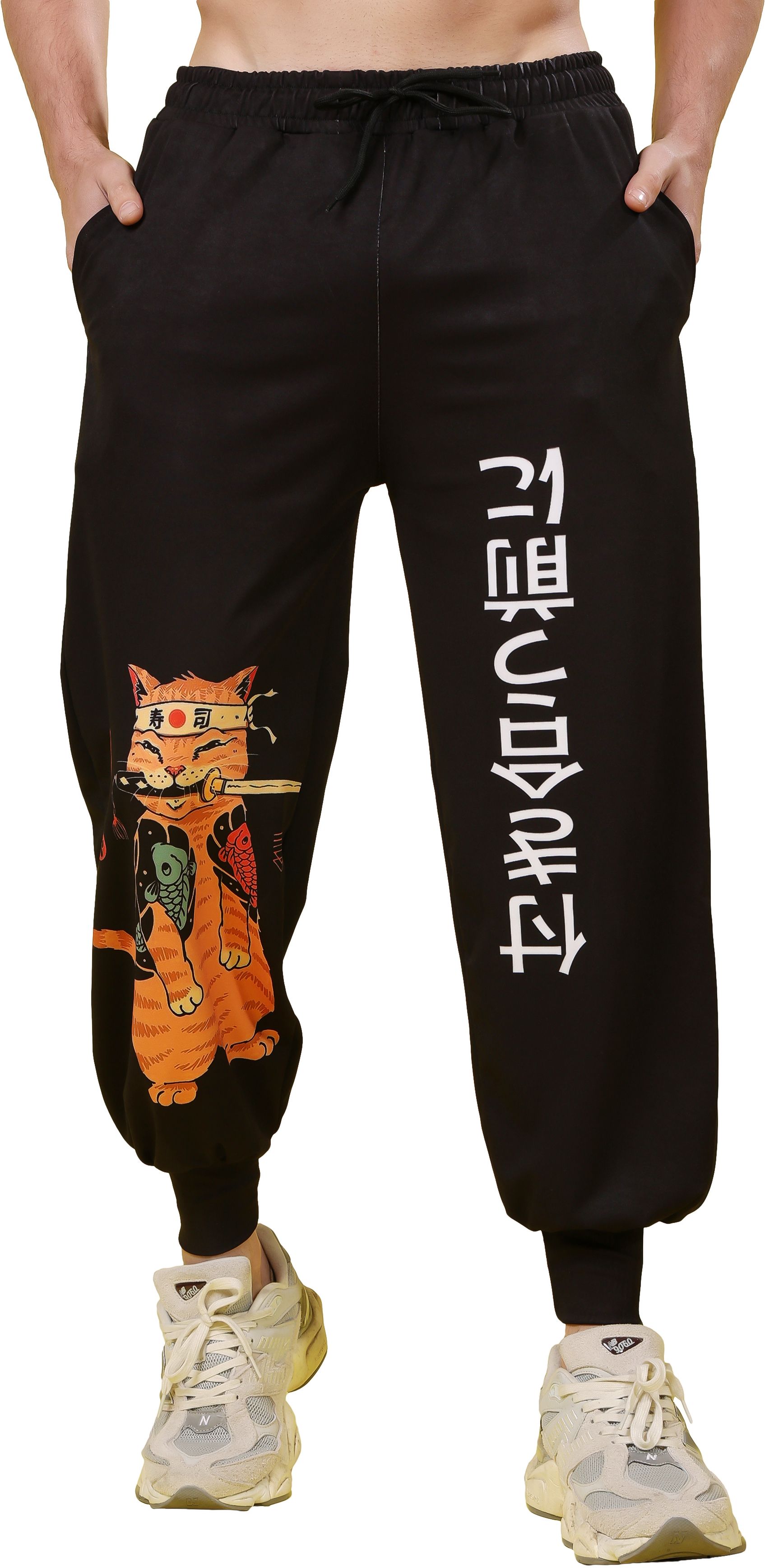 yellow tree Printed Polyester Men Harem Pants-picture-16