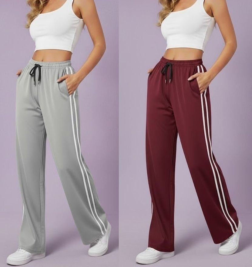 mihhailov Pack of 2 Women Solid Multicolor Track Pants-picture-10