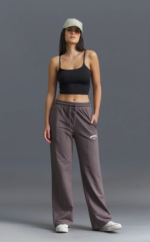 wearvardaan Women Solid Brown Track Pants-picture-21