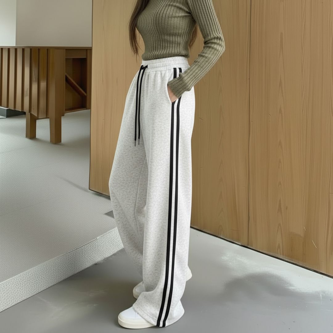 denominator Women Solid White Track Pants-picture-28