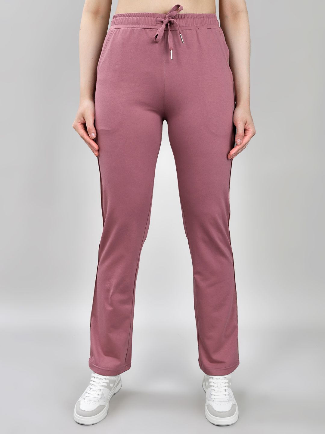 monte carlo Women Solid Purple Track Pants-picture-14