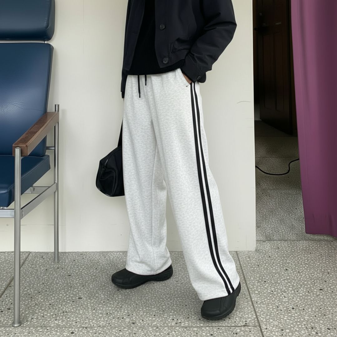 progeny Women Solid White Track Pants-picture-24