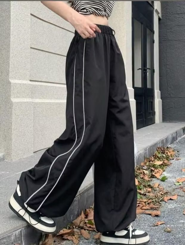 ucfashion Women Solid Black Track Pants-picture-40