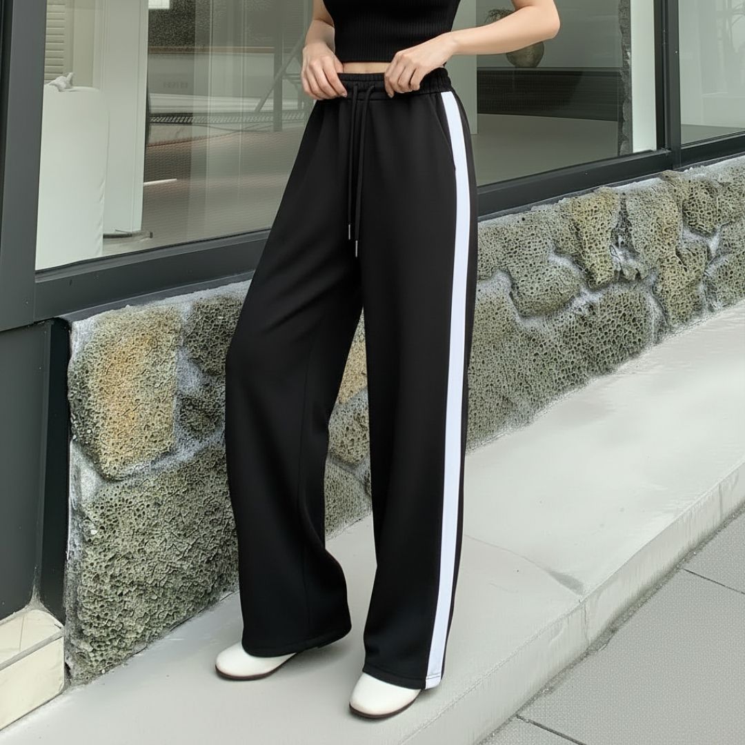 progeny Women Solid Black Track Pants-picture-28