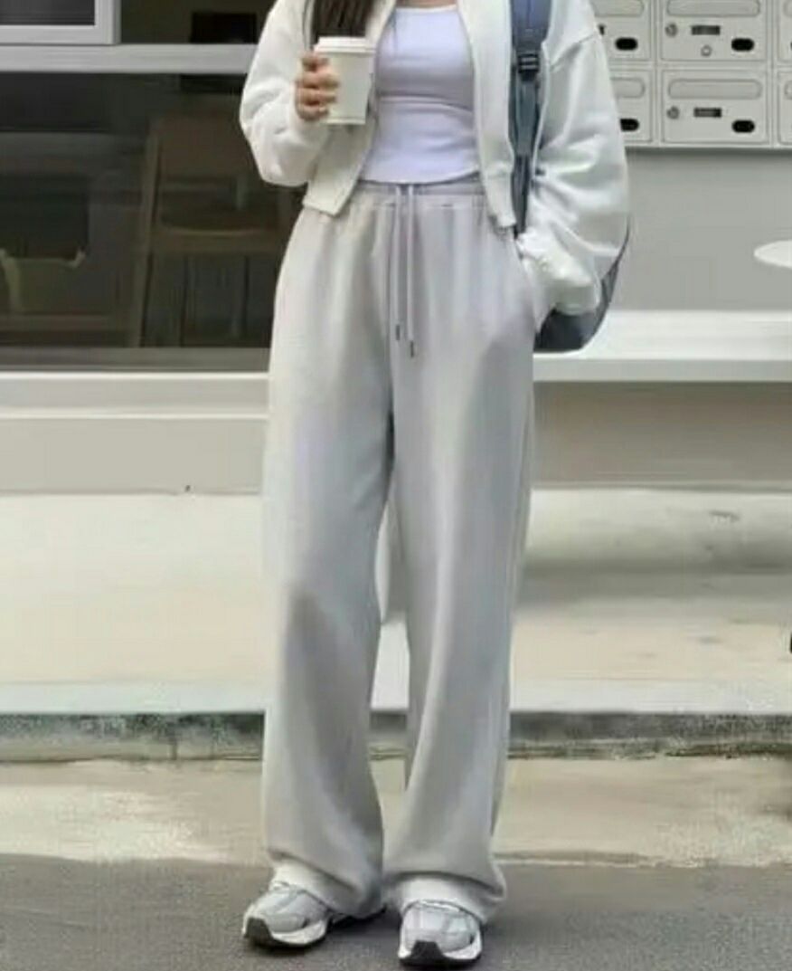 kn fashion Women Solid Grey Track Pants-picture-18